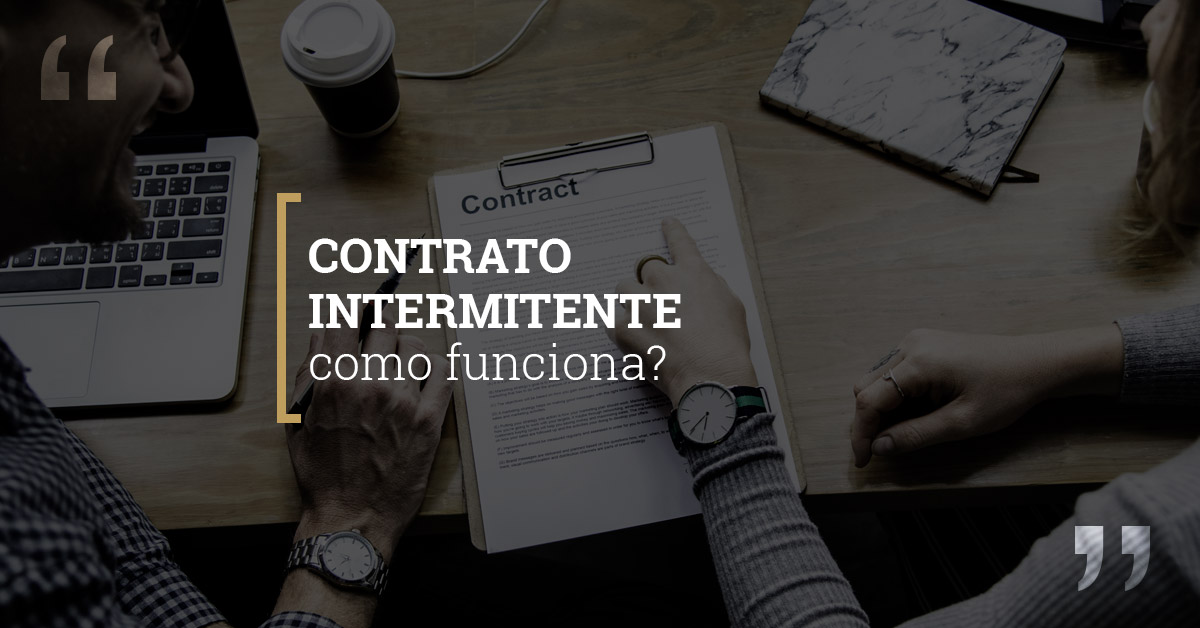 contrato intermitente como funciona